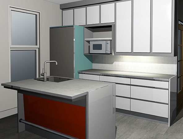 Rénovation intégrale d'une cuisine (Centre-Sud) - 25point4