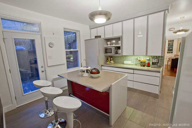 Rénovation intégrale d'une cuisine (Centre-Sud) - 25point4