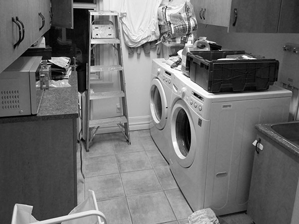 Conversion d'une buanderie en salle de bain dans un condo (Boul. St-Joseph) - 25point4